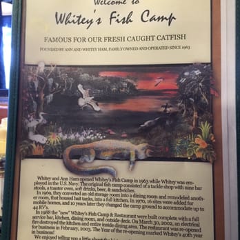 Whiteys Fish Camp - Seafood Near Me - Fleming Island, Florida
