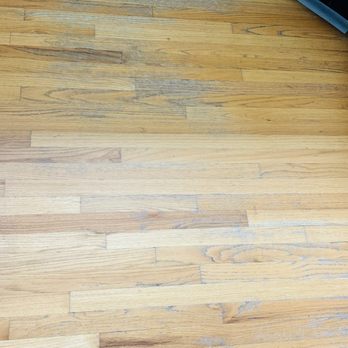 Wood Flooring by Nathan - Old high traffic kitchen floor - Flooring Near Me Wood Flooring by Nathan - Old high traffic kitchen floor - Flooring Near Me