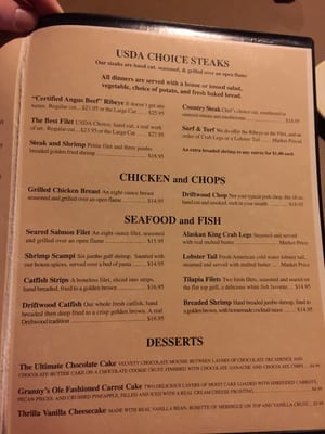 Menu photo 8 Lois’s Driftwood Inn Blair, NE Menu photo 8 Lois’s Driftwood Inn Blair, NE