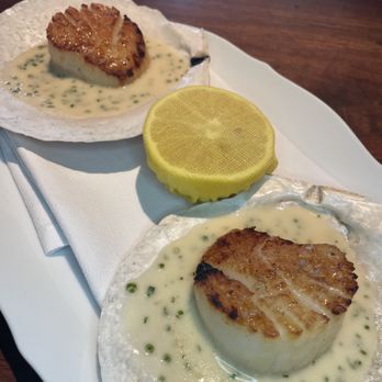 Angler - grilled scallops - Seafood Near Me - San Francisco, California