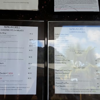 Makai Grill - September 2015 - Breakfast & Brunch Near Me - Princeville, Hawaii Makai Grill - September 2015 - Breakfast & Brunch Near Me - Princeville, Hawaii
