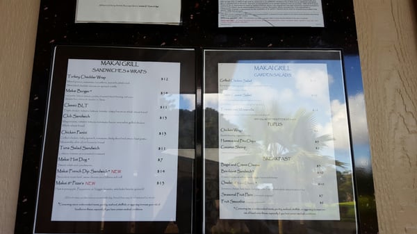 Menu photo 3 Makai Grill Princeville, HI Menu photo 3 Makai Grill Princeville, HI
