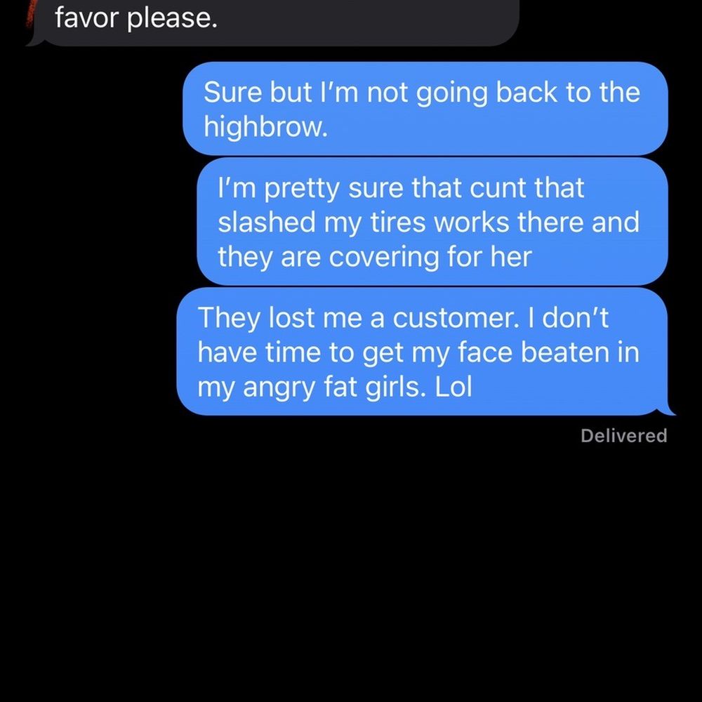 Thanks for the free tires. Because unlike you this boss is covered. Wouldn't have gotten it without you.