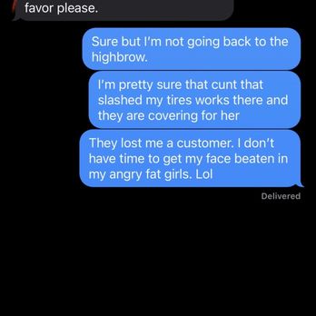 Hi Brow - Thanks for the free tires. Because unlike you this boss is covered. Wouldn't have gotten it without you. - Sports Bars Near Me - Upland, California