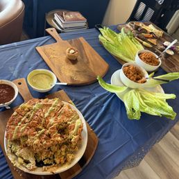 Event spread of their food!