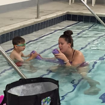 Little Swimmers - Miss Kelly making the pool noodle "talk" to my son. - Swimming Lessons/Schools Near Me - Concord, California Little Swimmers - Miss Kelly making the pool noodle "talk" to my son. - Swimming Lessons/Schools Near Me - Concord, California