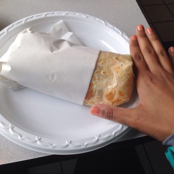 Varsity Burger - The breakfast burritos are huge! But also my hands are really big so it's not a great scale haha - Burgers Near Me - Anaheim, California Varsity Burger - The breakfast burritos are huge! But also my hands are really big so it's not a great scale haha - Burgers Near Me - Anaheim, California