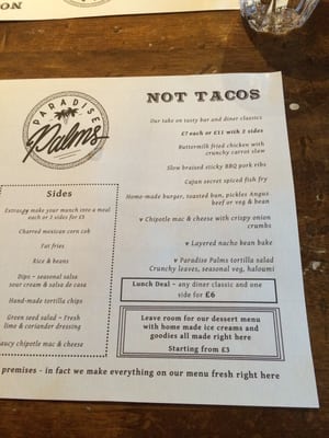 Menu photo 3 Paradise Palms Edinburgh, EDH