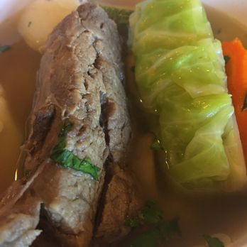 Maya's Cafe - Caldo del res (Delicious!) - Latin American Near Me - San Jose, California