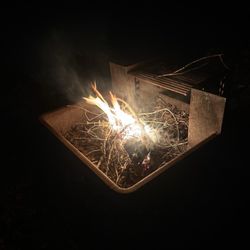 Texana Park & Campground - Campfire