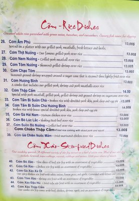 Menu photo 8 Huong Binh Seattle, WA