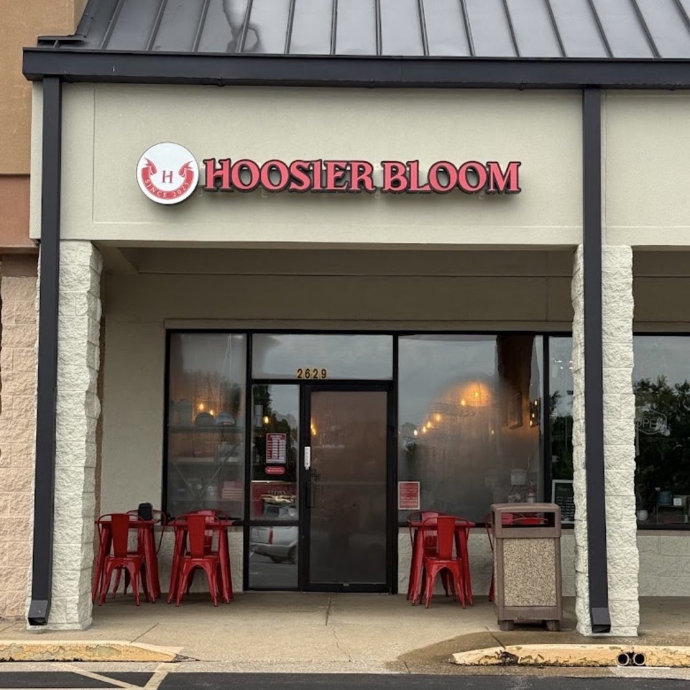 Hoosier Bloom coffee & Pastry - Front of business - Breakfast & Brunch Near Me - Bedford, Indiana