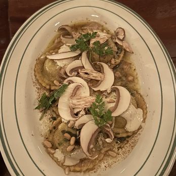 Jr and Son - Mushroom and chestnut ravioli - Italian Near Me - Brooklyn, New York
