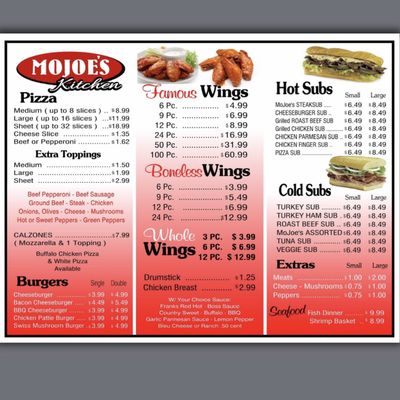 Menu photo 2 Mojoe's Kitchen Rochester, NY