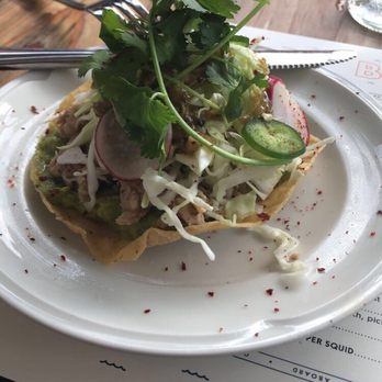 BeetleCat - Crab tostada - Seafood Near Me - Atlanta, Georgia BeetleCat - Crab tostada - Seafood Near Me - Atlanta, Georgia