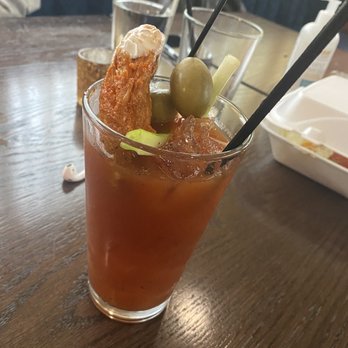 The Park Bar & Grill - Bloody Mary. I added the chicken decor. - Cocktail Bars Near Me - Chicago, Illinois