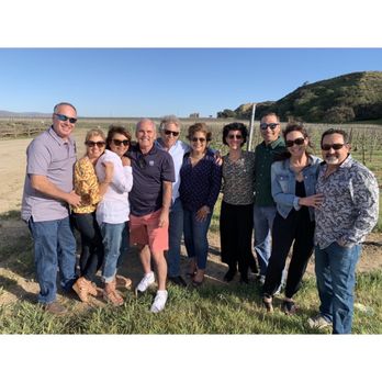 Behind The Scenes Wine Tours - Our group celebrating Pam's birthday! - Wine Tours Near Me