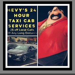 Hevy's 24 hr taxi cab service