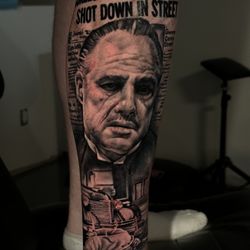 Deepwaters Tattoo - 8-16-23 done by Michael passwaters