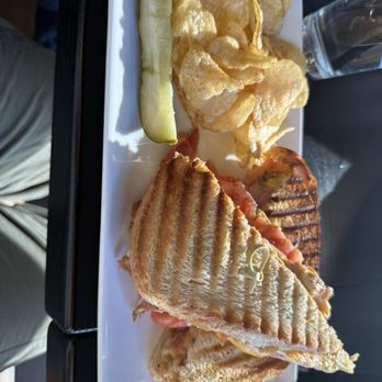 Edison's Gastropub - Chicken Club Panini - Seafood Near Me - Bettendorf, Iowa Edison's Gastropub - Chicken Club Panini - Seafood Near Me - Bettendorf, Iowa