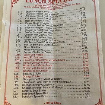 Xing Wang - Menu - Chinese Near Me - Le Roy, New York Xing Wang - Menu - Chinese Near Me - Le Roy, New York