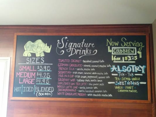 Menu photo 8 White Rhino Coffee Cedar Hill, TX Menu photo 8 White Rhino Coffee Cedar Hill, TX