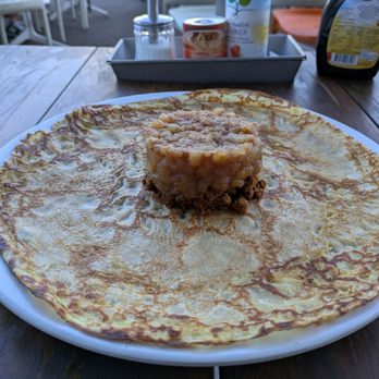 PANCAKES Amsterdam - @endoedibles on Instagram 06/30/25 Dutch Pancake - Syrup, Homemade Apple Crumble, Raisins, Cinnamon - Pancakes Near Me - Amsterdam, New Hampshire PANCAKES Amsterdam - @endoedibles on Instagram 06/30/25 Dutch Pancake - Syrup, Homemade Apple Crumble, Raisins, Cinnamon - Pancakes Near Me - Amsterdam, New Hampshire