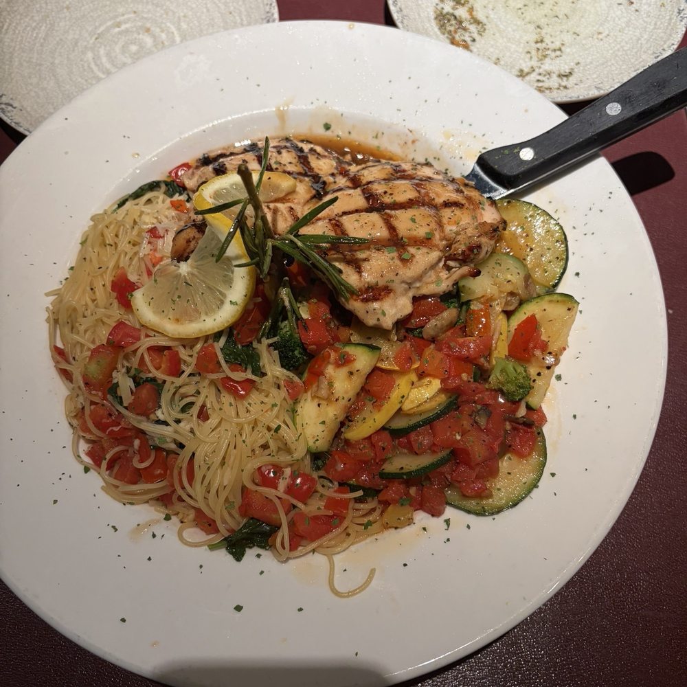 Johnny Carino's - Lemon Rosemary Chicken - Italian Near Me - Pigeon Forge, Tennessee