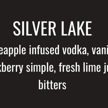The Blacksmith - Silver lake drink - American Near Me - Pembroke, Massachusetts