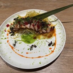 Torched Salmon Sashimi