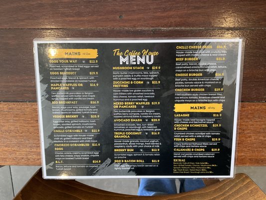 Menu photo 2 Koffee Bar Ferntree Gully, VIC Menu photo 2 Koffee Bar Ferntree Gully, VIC
