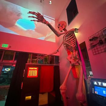 Quarters Arcade Bar - Photobooth is a must! Prints two copies. - Arcades Near Me - Salt Lake City, Utah