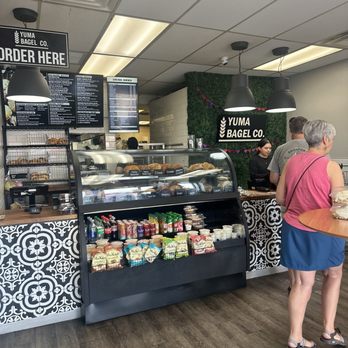 Yuma Bagel Co. - inside - Breakfast & Brunch Near Me - Yuma, Arizona Yuma Bagel Co. - inside - Breakfast & Brunch Near Me - Yuma, Arizona