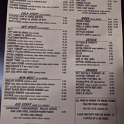 Photo of My Brother's Bar - Denver, CO, United States. Food menu at My Brother's Bar