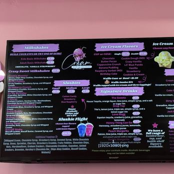 Cream Sip & Scoop - Ice Cream & Frozen Yogurt Near Me - Greensboro, North Carolina Cream Sip & Scoop - Ice Cream & Frozen Yogurt Near Me - Greensboro, North Carolina