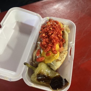 El Caprichoso Sonoran Hotdogs - Hot Cheeto Estilo Sonora - Hot Dogs Near Me - Phoenix, Arizona