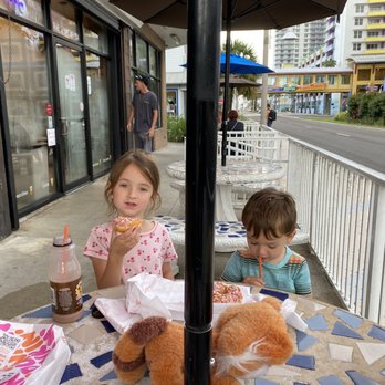 Dunkin' - Before it started raining - Donuts Near Me - Daytona Beach, Florida
