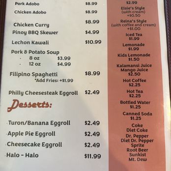 Elsie's Egg Rolls - Menu 8-17-23 - Filipino Near Me - Hutto, Texas Elsie's Egg Rolls - Menu 8-17-23 - Filipino Near Me - Hutto, Texas