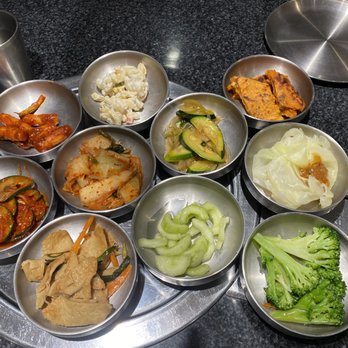 Seoul Garden - Complimentary banchans - Korean Near Me - Dallas, Texas