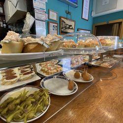 Gorriti - Selection of pintxos.