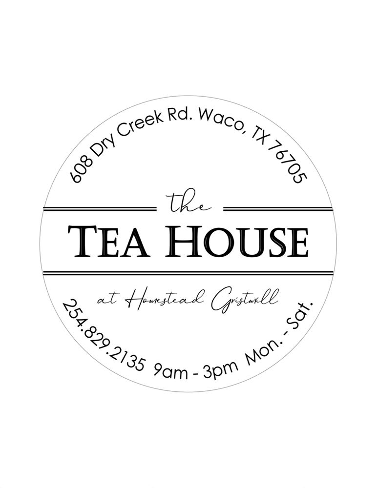 The Tea House at Homestead Gristmill Logo