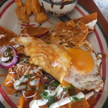 Pik Nik - The goto chiliaquillas with eggs, top notch - Mexican Near Me - Playa del Carmen, ROO