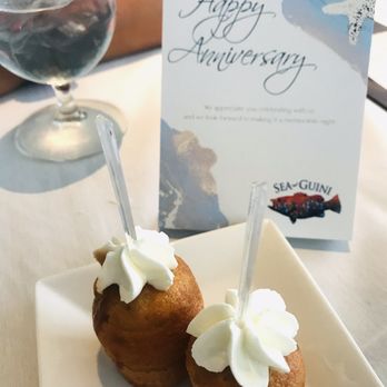 SeaGuini - Opal Sands Resort - Free bourbon muffins for anniversary were good - New American Near Me - Clearwater, Florida SeaGuini - Opal Sands Resort - Free bourbon muffins for anniversary were good - New American Near Me - Clearwater, Florida