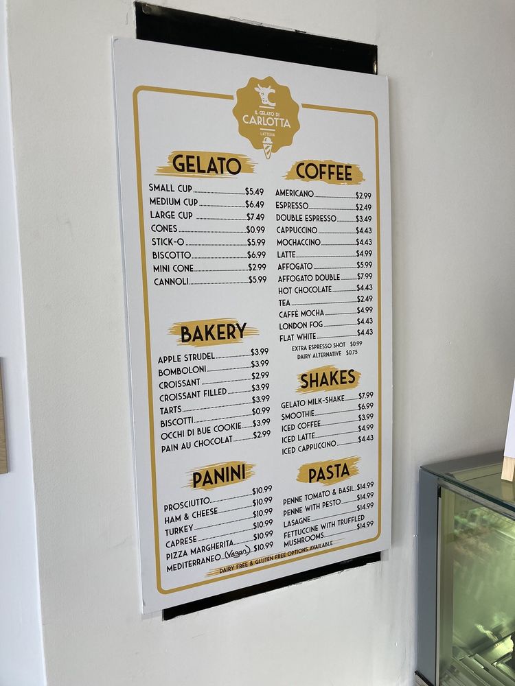 IL GELATO DI CARLOTTA Updated August 2024 312 Lakeshore Road E