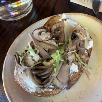 The Table - Pickled Mushroom goat cheese Crostini - New American Near Me - San Jose, California The Table - Pickled Mushroom goat cheese Crostini - New American Near Me - San Jose, California