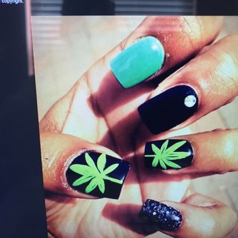 Royal Nails - Medical marijuana nail designs and very beautiful an amazing from mani to the pedi!  Thx Mrs Hannah - Nail Salons Near Me - Stillwater, Oklahoma