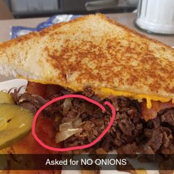 Waffle House - Onions . Not everyone can eat them.