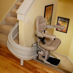 Chattanooga Mobility & Lifts - Curved Bruno Stairlift