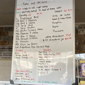 Fat Tummy Empanadas - Menu - Empanadas Near Me - San Antonio, Texas