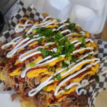 Biggie Boy BBQ - Loaded Nachos - Food Trucks Near Me Biggie Boy BBQ - Loaded Nachos - Food Trucks Near Me
